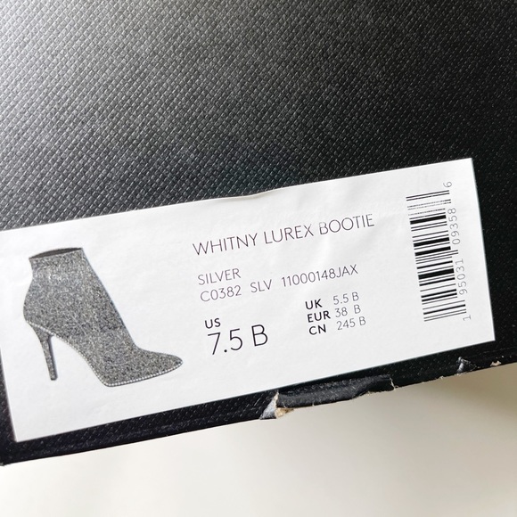 COACH WHITNY LUREX BOOTIE - Picture 6 of 7